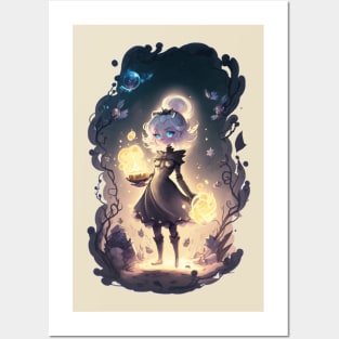 Scary Little Witch Posters and Art